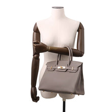 将图像加载到图库查看器中，HERMES Birkin Etain Togo Leather Size 30
