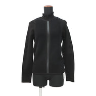 HERMES Knit Size 36 Black4H2669DT Rayon60% Wool 25% Nylon13% Polypropylene1% Polyurethane1%