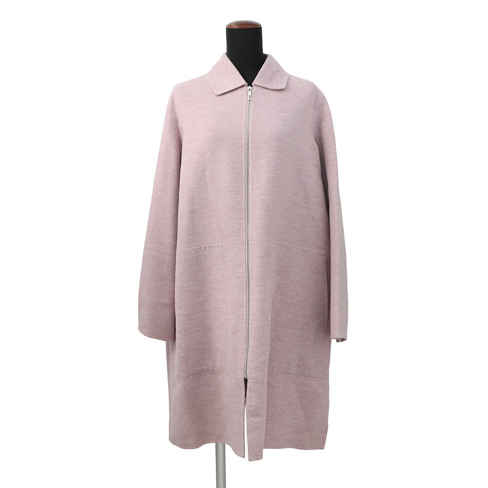 HERMES CashmereCoat Size 34 Pink5E0190DC Cashmere100%