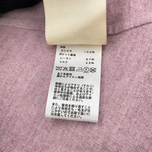 将图像加载到图库查看器中，HERMES CashmereCoat Size 34 Pink5E0190DC Cashmere100%
