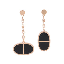 Load image into Gallery viewer, HERMES Chaine d&#39;Ancre Verso Earrings K18PG Ceramic
