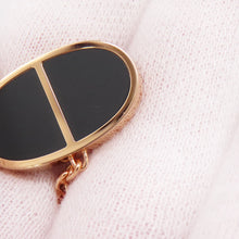 Load image into Gallery viewer, HERMES Chaine d'Ancre Verso Earrings K18PG Ceramic
