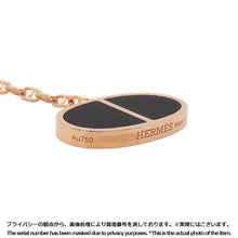 Load image into Gallery viewer, HERMES Chaine d'Ancre Verso Earrings K18PG Ceramic
