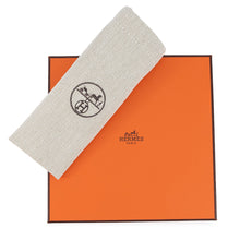 Load image into Gallery viewer, HERMES Bandouliere Cortage Gold/Ivory Canvas Leather
