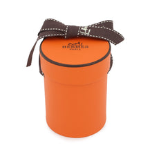 将图像加载到图库查看器中，HERMES Twilly Leopard・Bandana Blanc/Marine/Black Silk100%
