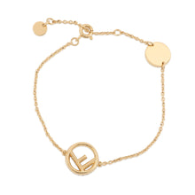 Load image into Gallery viewer, FENDI F is FENDI Bracelet8AG761 Metal Zirconia Stone
