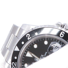 Load image into Gallery viewer, ROLEX GMT MasterII W40mm Stainless Steel Black Dial16710

