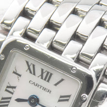 将图像加载到图库查看器中，CARTIER PANTHERE Luban LM H16.5mm×W16.5mm Stainless Steel White Shell DialW61001T9
