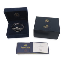 将图像加载到图库查看器中，SEIKO Grand Seiko Heritage Collection Date Spring Drive W40mm Stainless Steel Black DialSBGA027
