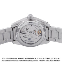 将图像加载到图库查看器中，SEIKO Grand Seiko Spring Drive Date W**mm Stainless Steel Navy DialSBGA375
