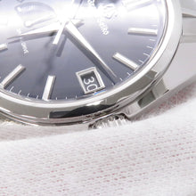将图像加载到图库查看器中，SEIKO Grand Seiko Spring Drive Date W**mm Stainless Steel Navy DialSBGA375

