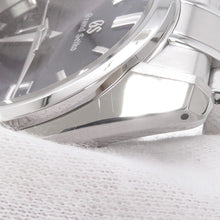 将图像加载到图库查看器中，SEIKO Grand Seiko Spring Drive Date W**mm Stainless Steel Navy DialSBGA375
