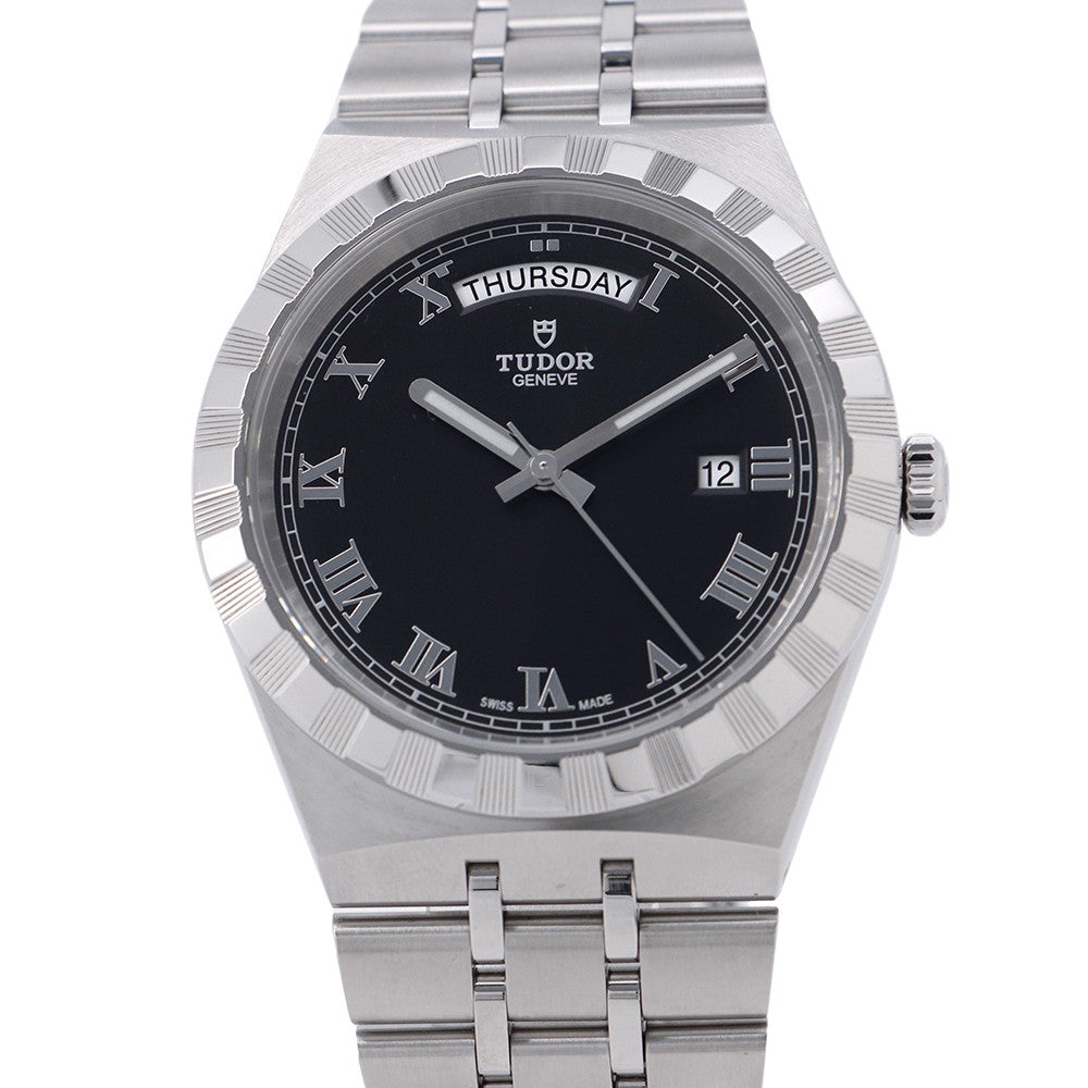 TUDOR Royal Day-Date W41mm Stainless Steel Black DialM28600-0003