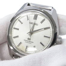 将图像加载到图库查看器中，SEIKO Grand Seiko 44GS Dia Shock W38mm Stainless Steel Silver Dial4420-9000
