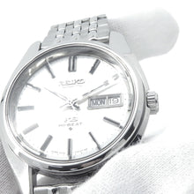 Load image into Gallery viewer, SEIKO King Seiko Hi-Beat Day-Date W37mm Stainless Steel Silver Dial5626-7000

