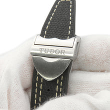 将图像加载到图库查看器中，TUDOR Ranger W39mm Stainless Steel Leather Rubber Black DialM79950-0001
