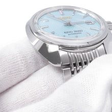 将图像加载到图库查看器中，SEIKO King Seiko 100th Anniversary Model Limited to 700 pieces W39.4mm Stainless Steel Blue DialSDKA023
