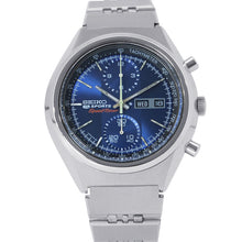 Load image into Gallery viewer, SEIKO 5Sports Speed Timer W41.5mm Stainless Steel Blue Dial6138-8010
