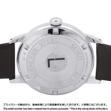 将图像加载到图库查看器中，SEIKO Prospex W36.6mm Stainless Steel Leather Black DialSJE085JC
