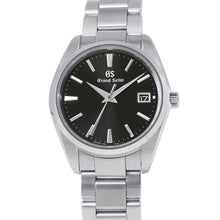 将图像加载到图库查看器中，SEIKO Grand SEIKO Heritage Collection W40mm Stainless Steel Black DialSBGP011
