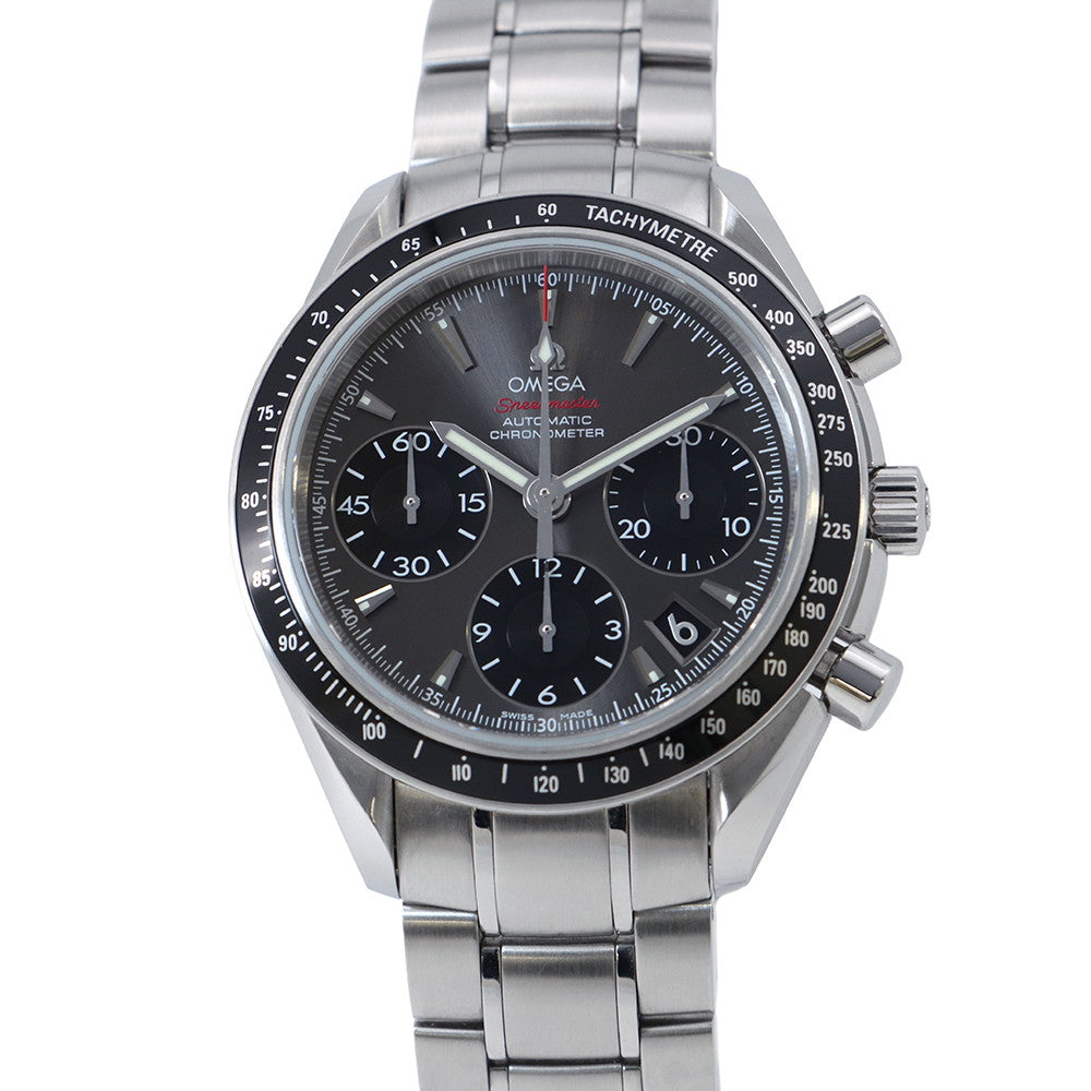 OMEGA Speedmaster Date W40mm Stainless Steel Gray Dial323.30.40.40.06.001