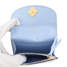 将图像加载到图库查看器中，LOUIS VUITTON Rosalie Coin Purse Blue FrostM15323 Monogram
