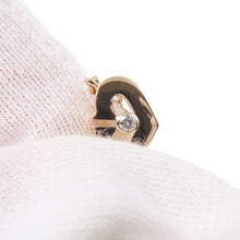 将图像加载到图库查看器中，CARTIER C Heart NecklaceB3040400 18K Pink Gold
