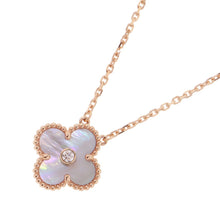 将图像加载到图库查看器中，Van Cleef &amp; Arpels Ventage Alhambra Necklace 2025 Holiday Limited CollectionVCARPMOP00 18K Pink Gold
