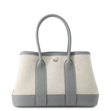 将图像加载到图库查看器中，HERMES Neo Garden Green Pantan Negonda Leather Toile H Size 23
