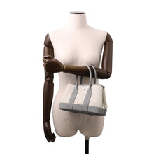 将图像加载到图库查看器中，HERMES Neo Garden Green Pantan Negonda Leather Toile H Size 23
