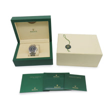 将图像加载到图库查看器中，ROLEX Air-King W40mm Stainless Steel Black Dial126900
