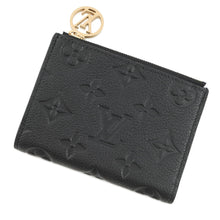 将图像加载到图库查看器中，LOUIS VUITTON Portefeuille Lisa NoirM83365 Monogram Empreinte Leather
