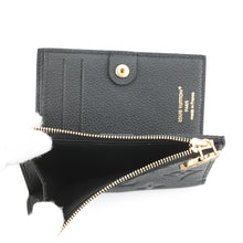 将图像加载到图库查看器中，LOUIS VUITTON Portefeuille Lisa NoirM83365 Monogram Empreinte Leather
