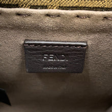 Load image into Gallery viewer, FENDI Zucca Sunshine Shopper 2-Way Handbag Brown8BS051 Canvas Leather Sequins
