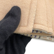 将图像加载到图库查看器中，LOUIS VUITTON Damier Azur Skirt Size 40 White/GrayFMSK19 Wool 97% Cashmere3%
