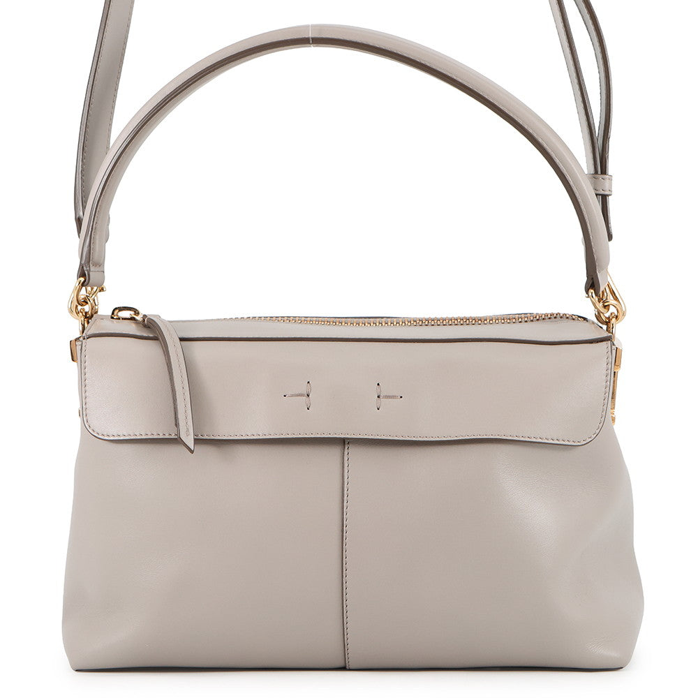 TOD’S TCase 2WAY Shoulder Bag GrayXBWTSTH0200XPRS410 Leather Size Small