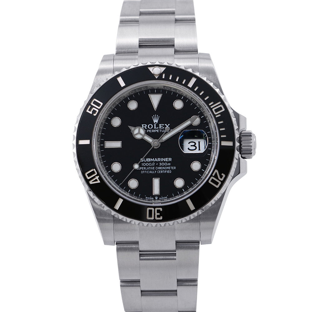 ROLEX Submariner Date W41mm Stainless Steel Black Dial126610LN