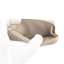 Load image into Gallery viewer, LOEWE Coin purse Knot coin card holder Light oatsCEM1Z40X04 Shiny Nappa Calf Leather
