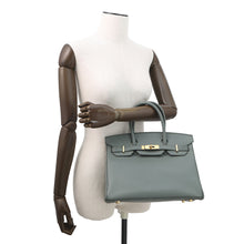 Load image into Gallery viewer, HERMES Birkin Vert Amand Epsom Size 30
