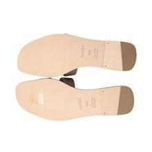 Load image into Gallery viewer, HERMES Oran Sandals EtoupeH202272Z Epsom Size 37.5
