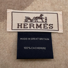 将图像加载到图库查看器中，HERMES Cashmere Scarf &quot;Maillon&quot; TGM Natural / Beige・CineH394825T Cashmere100%
