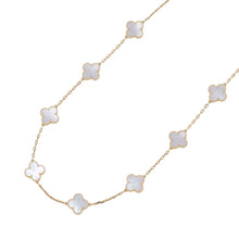 Load image into Gallery viewer, Van Cleef &amp; Arpels Vintage Alhambra 10 Motif NecklaceVCARA42800 18K Yellow Gold
