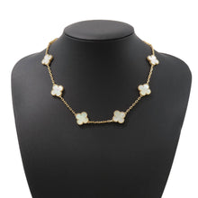 Load image into Gallery viewer, Van Cleef &amp; Arpels Vintage Alhambra 10 Motif NecklaceVCARA42800 18K Yellow Gold

