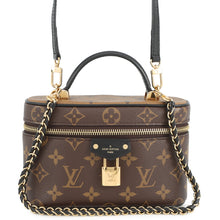 Load image into Gallery viewer, LOUIS VUITTON Vanity Chain Pouch NoirM47125 Monogram Monogram Reverse Canvas
