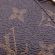 将图像加载到图库查看器中，LOUIS VUITTON Vanity Chain Pouch NoirM47125 Monogram Monogram Reverse Canvas
