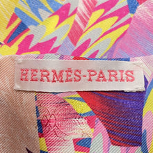 将图像加载到图库查看器中，HERMES Twilly Kyoto Marble Scarf Rose/Multicolor Silk 100%
