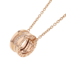 将图像加载到图库查看器中，BVLGARI B.Zero1 Design Legend Necklace 18K Pink Gold
