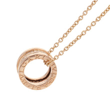 将图像加载到图库查看器中，BVLGARI B.Zero1 Design Legend Necklace 18K Pink Gold
