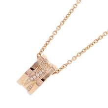 将图像加载到图库查看器中，BVLGARI B.Zero1 Design Legend Necklace 18K Pink Gold
