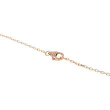 将图像加载到图库查看器中，CARTIER Logo Double C Diamond Necklace 18K Pink Gold
